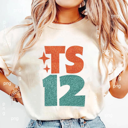 DTF Transfer TS 12 Sparkle Style Print ShowGirl