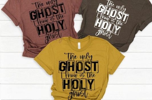 DTF Transfer The Only Ghost Holy Ghost