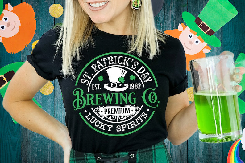 DTF Transfer St Patrick's Day Brewing Company