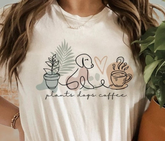 DTF Transfer Country Plats Dogs Coffee Hot Seller