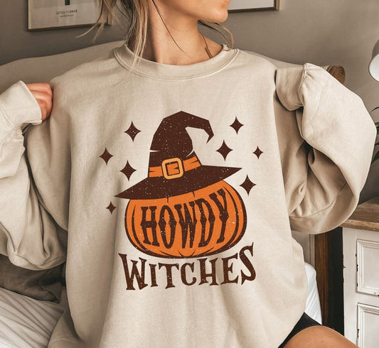 DTF Transfer Fall Theme  Howdy Witches  Halloween