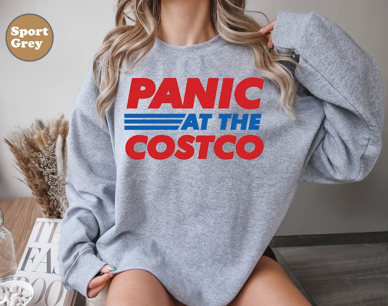 DTF Transfer  Panic At Costco