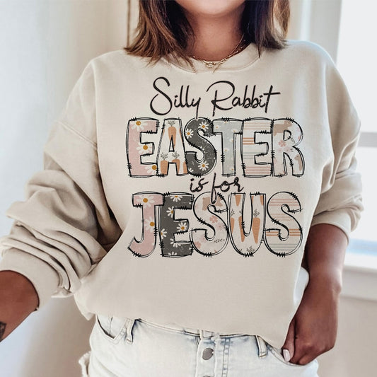 DTF Transfer Christian Silly Rabbit Easter Is Or Jesus