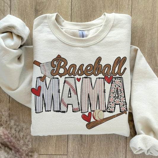 DTF Transfer Baseball Mama