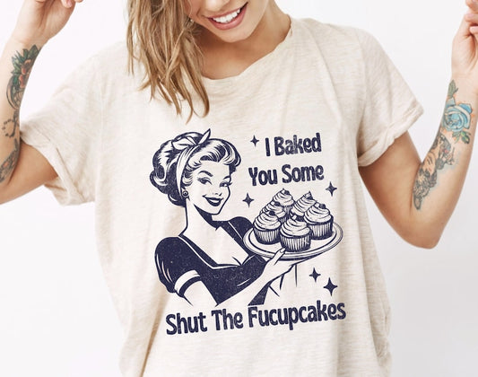 DTF Transfer Humor Baking Shirt