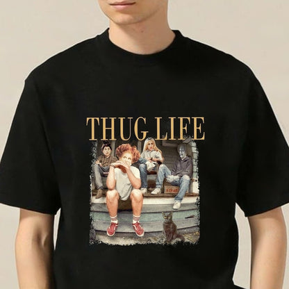 Sweatshirt Hoodie T-Shirt Fall Halloween Thug Life #2