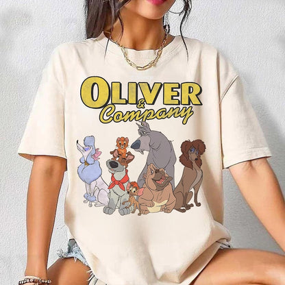 DTF Transfer Oliverr & Company Vintage Cartoon