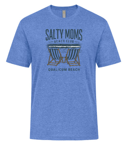 DTF Transfer Salty Moms Beach Club Qualicum Beach Coastal CUSTOM