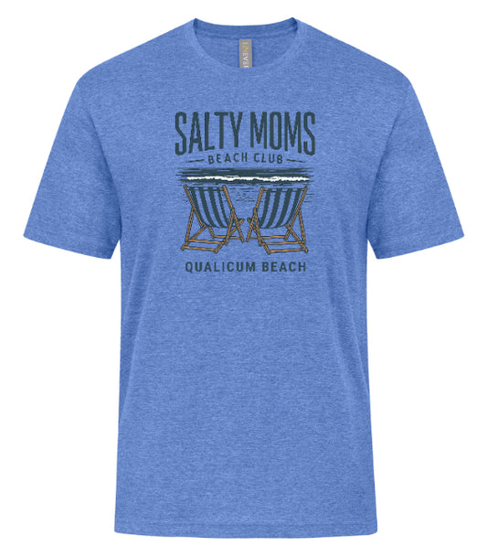 DTF Transfer Salty Moms Beach Club Qualicum Beach Coastal CUSTOM
