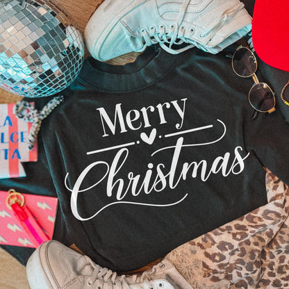 Merry Christmas – Elegant Script printed garment design preview