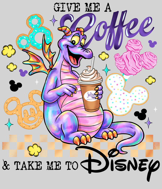 Take me to Disney Figment - Joffrey's — light grey display background