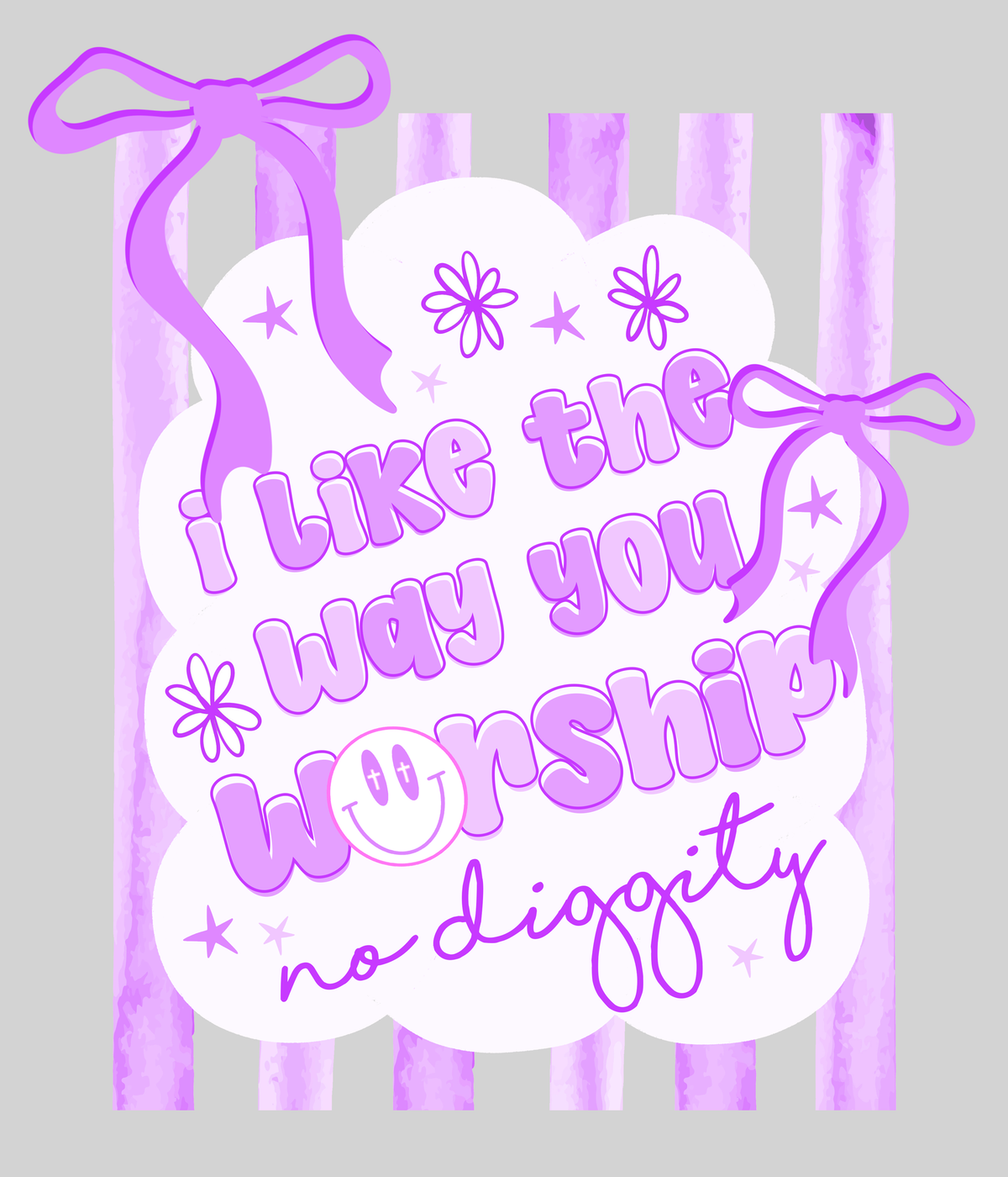 Like the Way You Worship — light grey display background