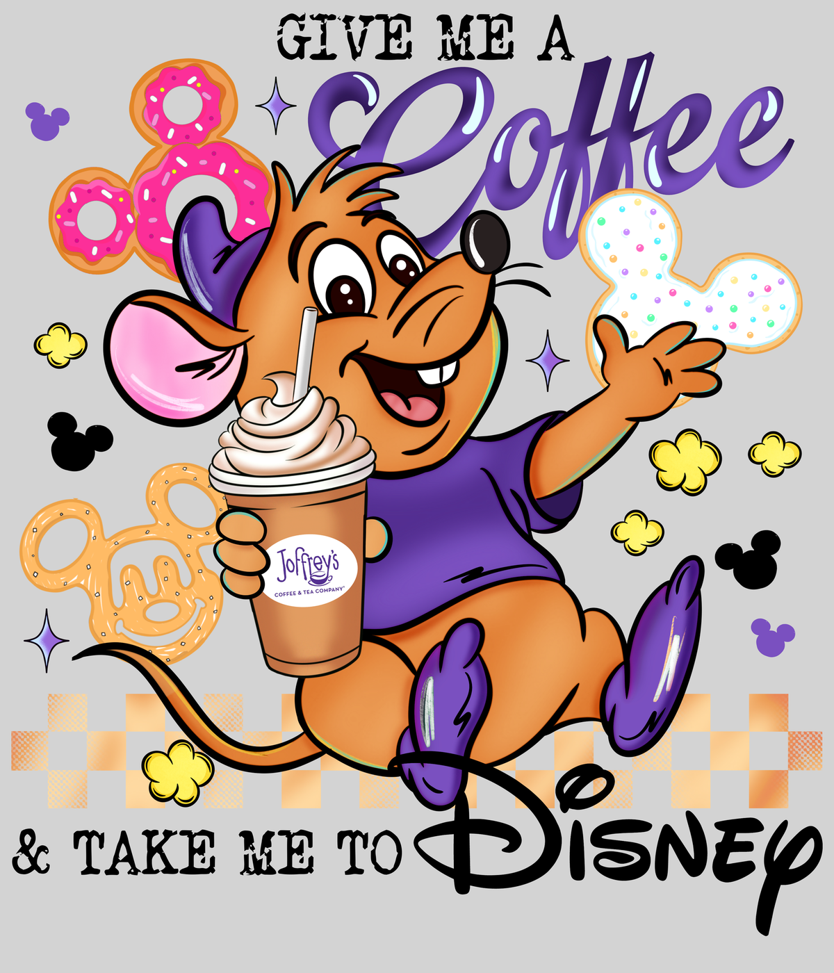 Take Me to Disney - Joffrey's — light grey display background