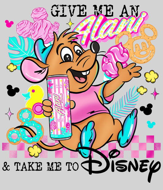 Take Me to Disney - Cotton Candy — light grey display background