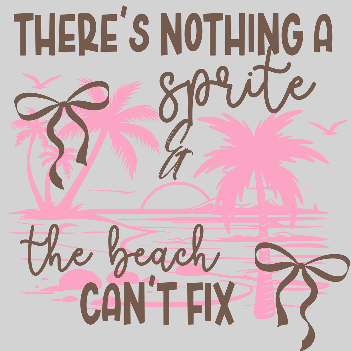 sprite & the beach — light grey display background