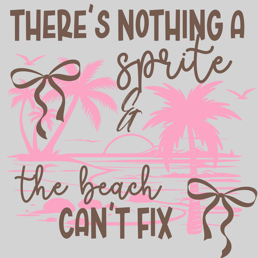 sprite & the beach — light grey display background
