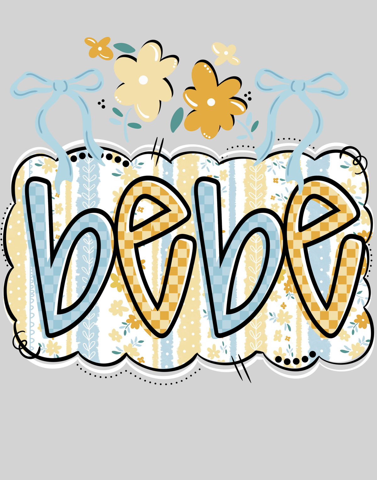 Bebe — light grey display background