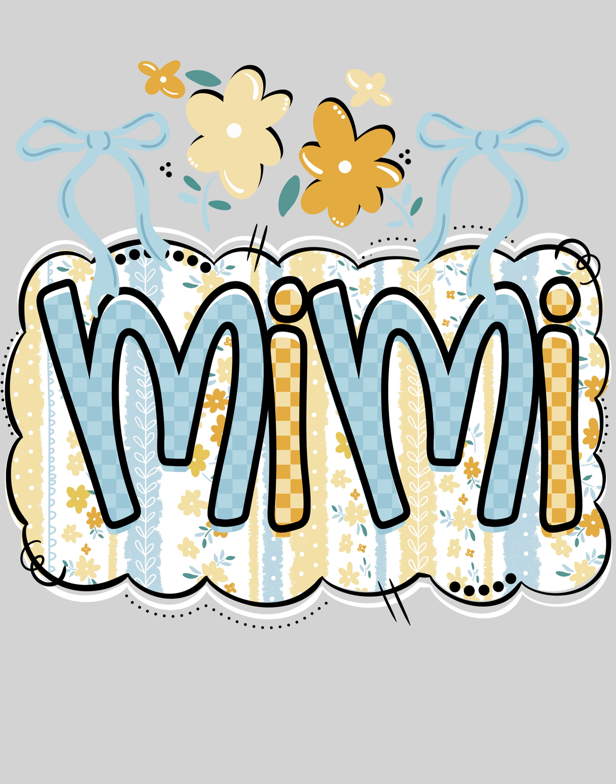 Mimi — light grey display background