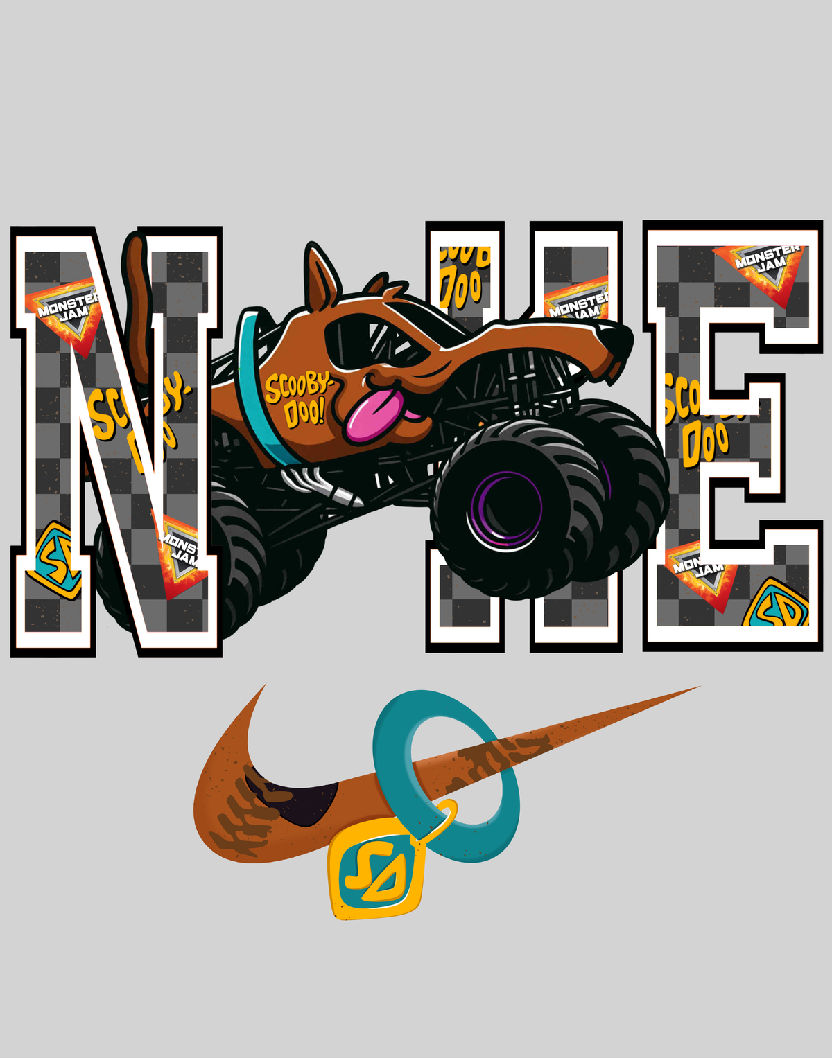 Nike - Scooby MJ — light grey display background