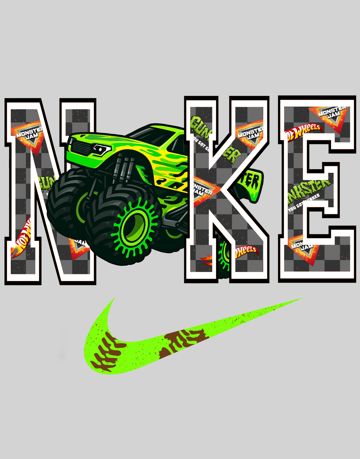 Nike - Gunkster — light grey display background