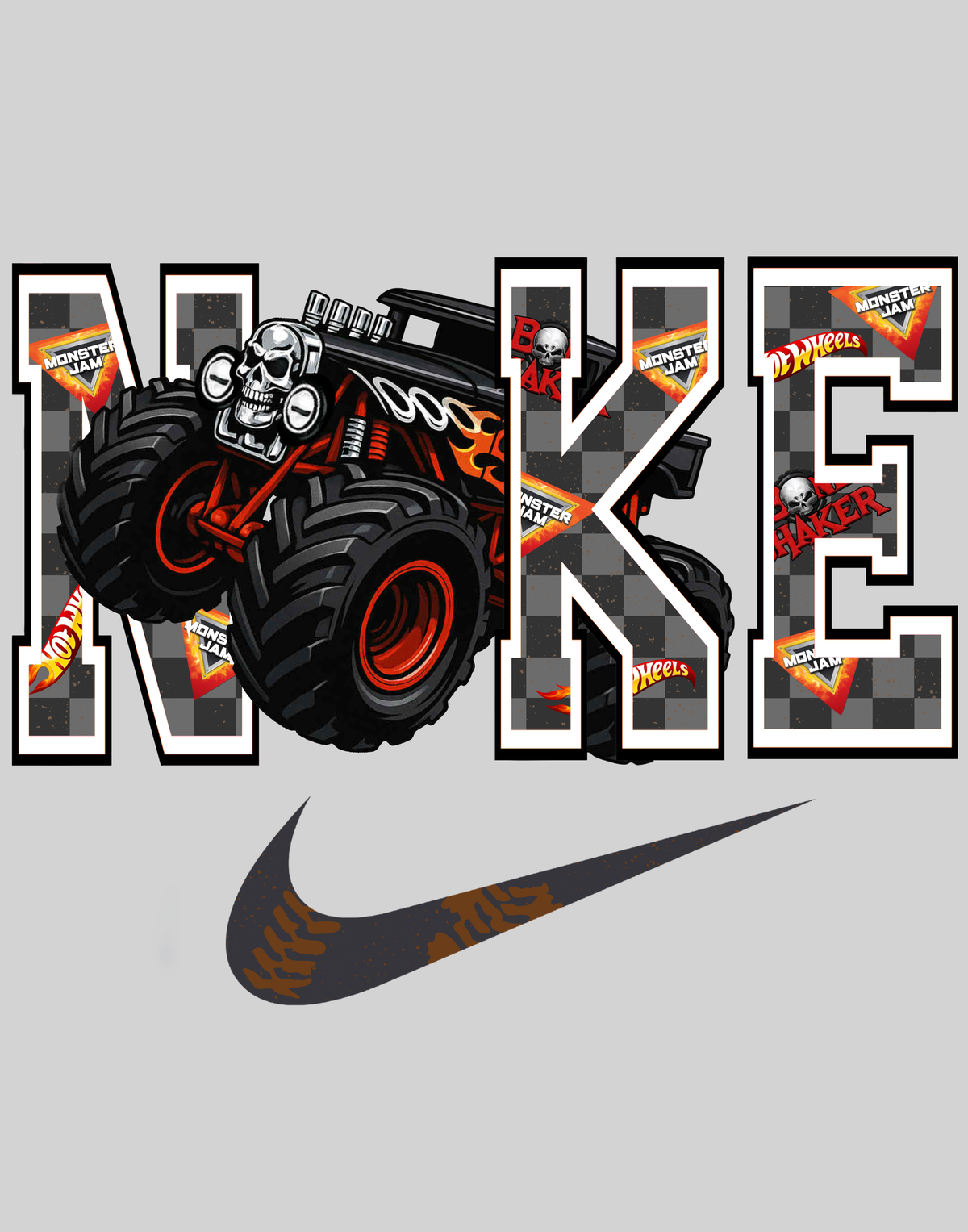 Nike - Bone Shaker — light grey display background