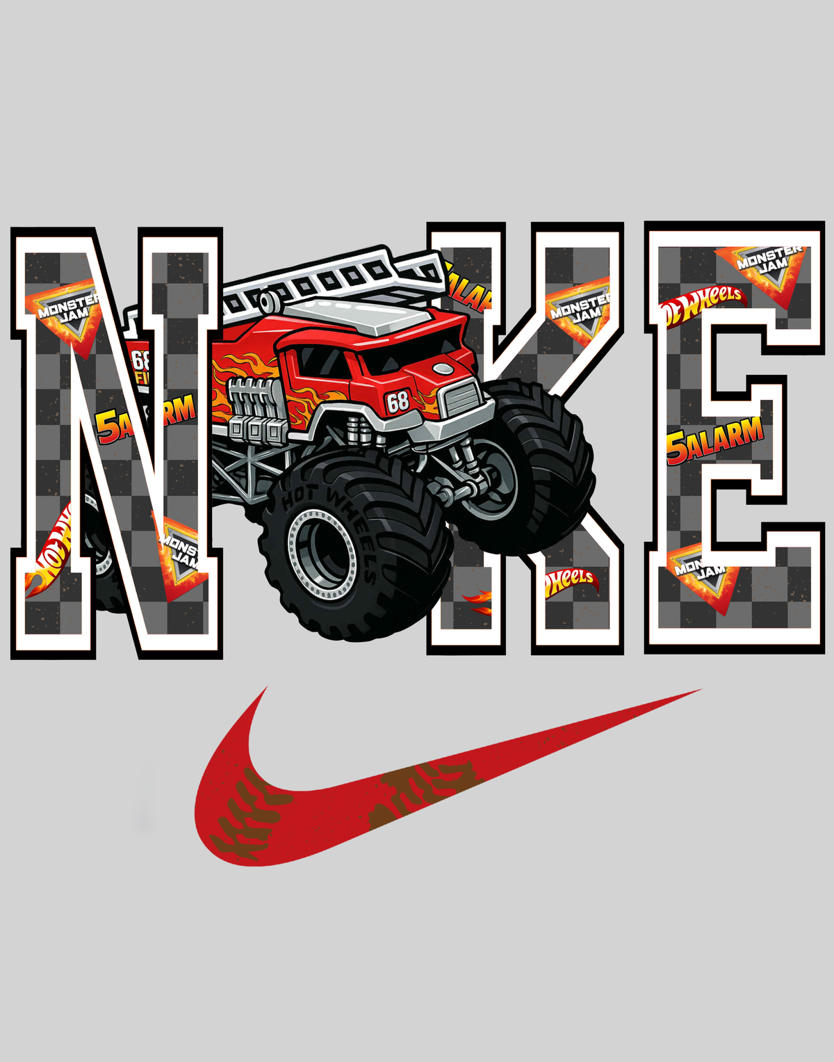 Nike - 5Alarm — light grey display background