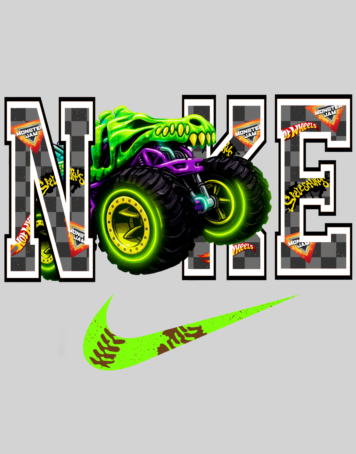 Nike - Skelesaurus — light grey display background