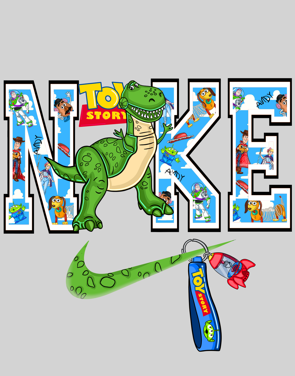 Rex — light grey display background