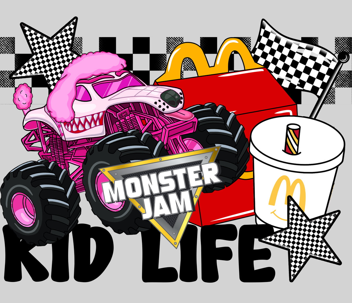 Kid Life - Poodle — light grey display background