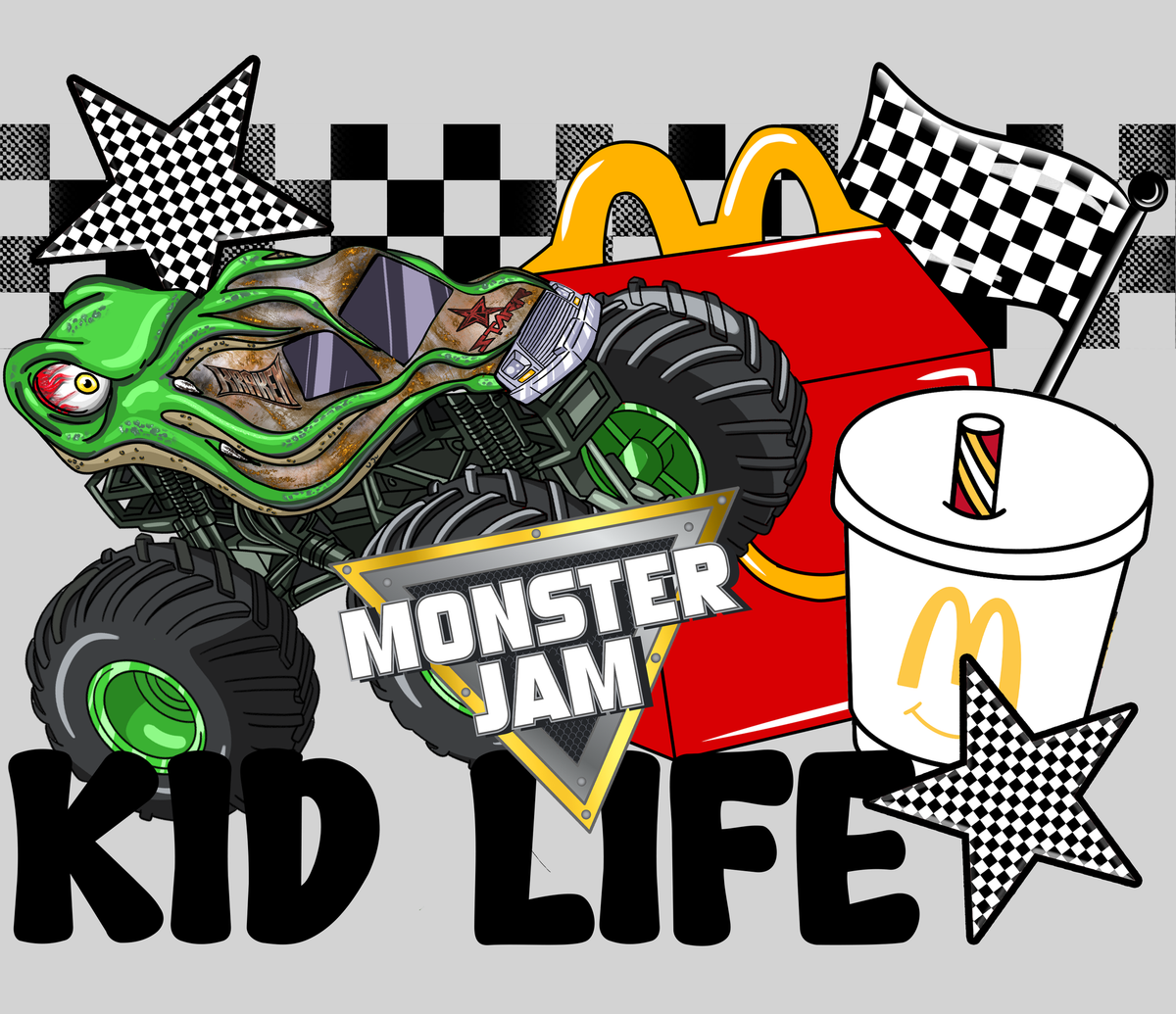 Kid Life - Kraken — light grey display background