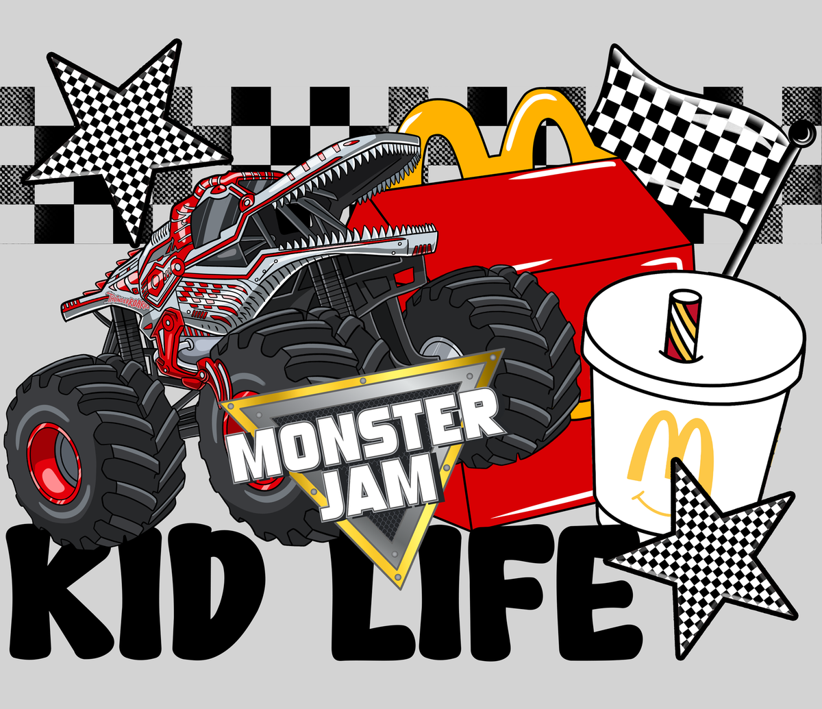 Kid Life - Thunderroarus — light grey display background