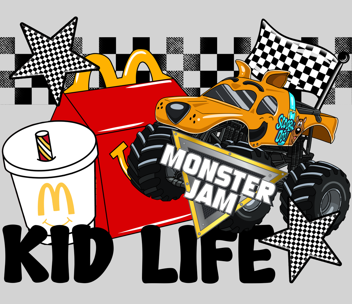 Kid Life - Scooby — light grey display background
