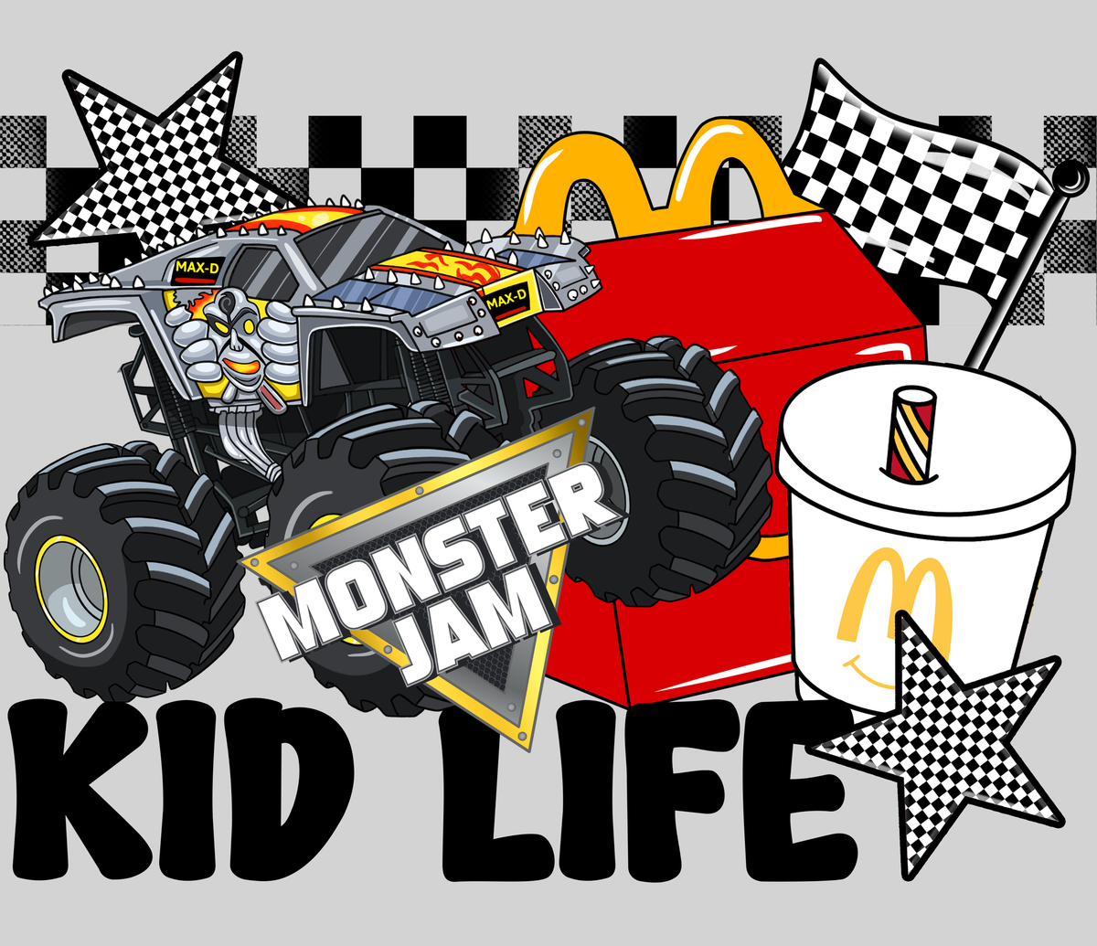 Kid Life - MaxD — light grey display background