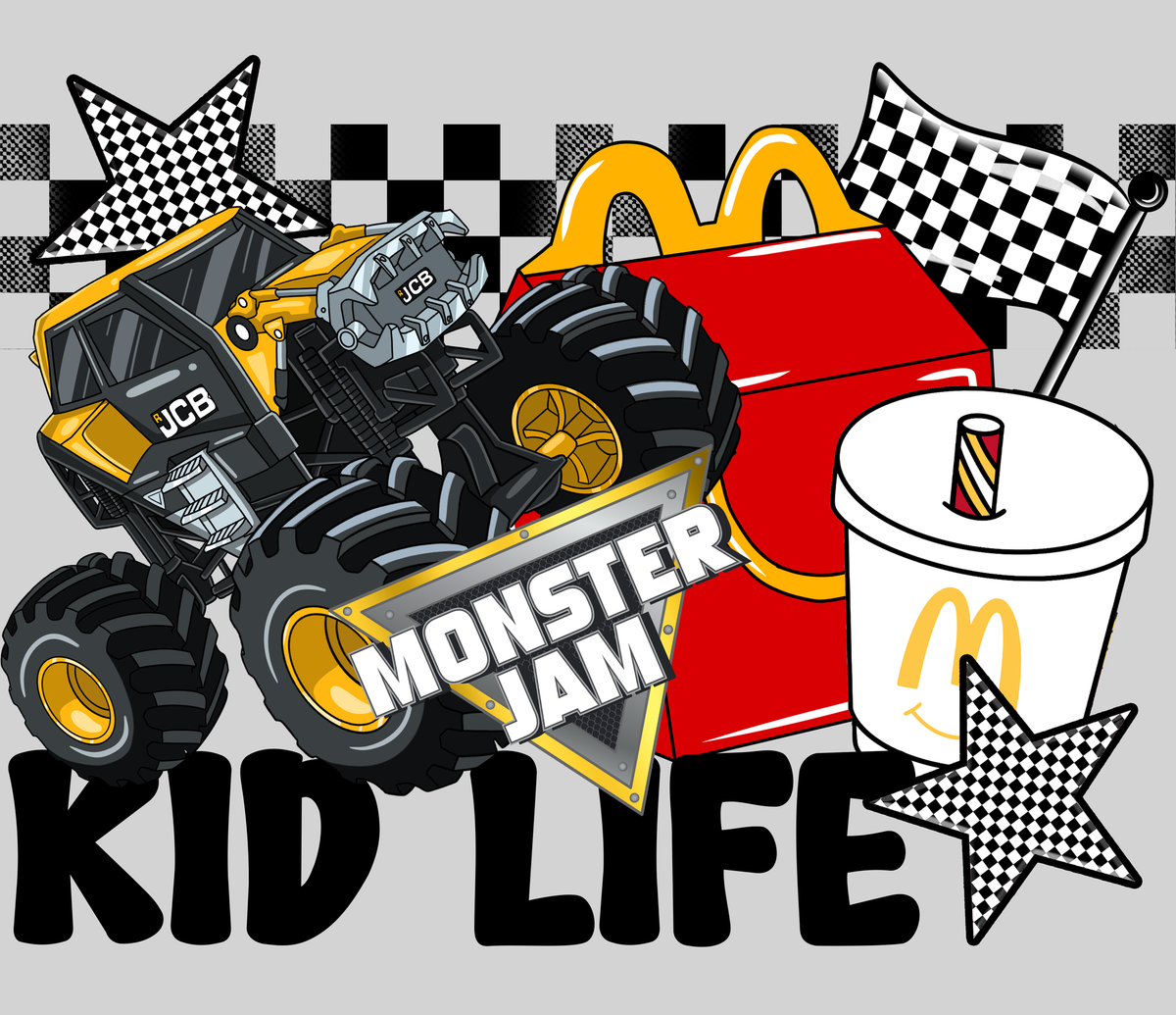Kid Life - Digatron — light grey display background