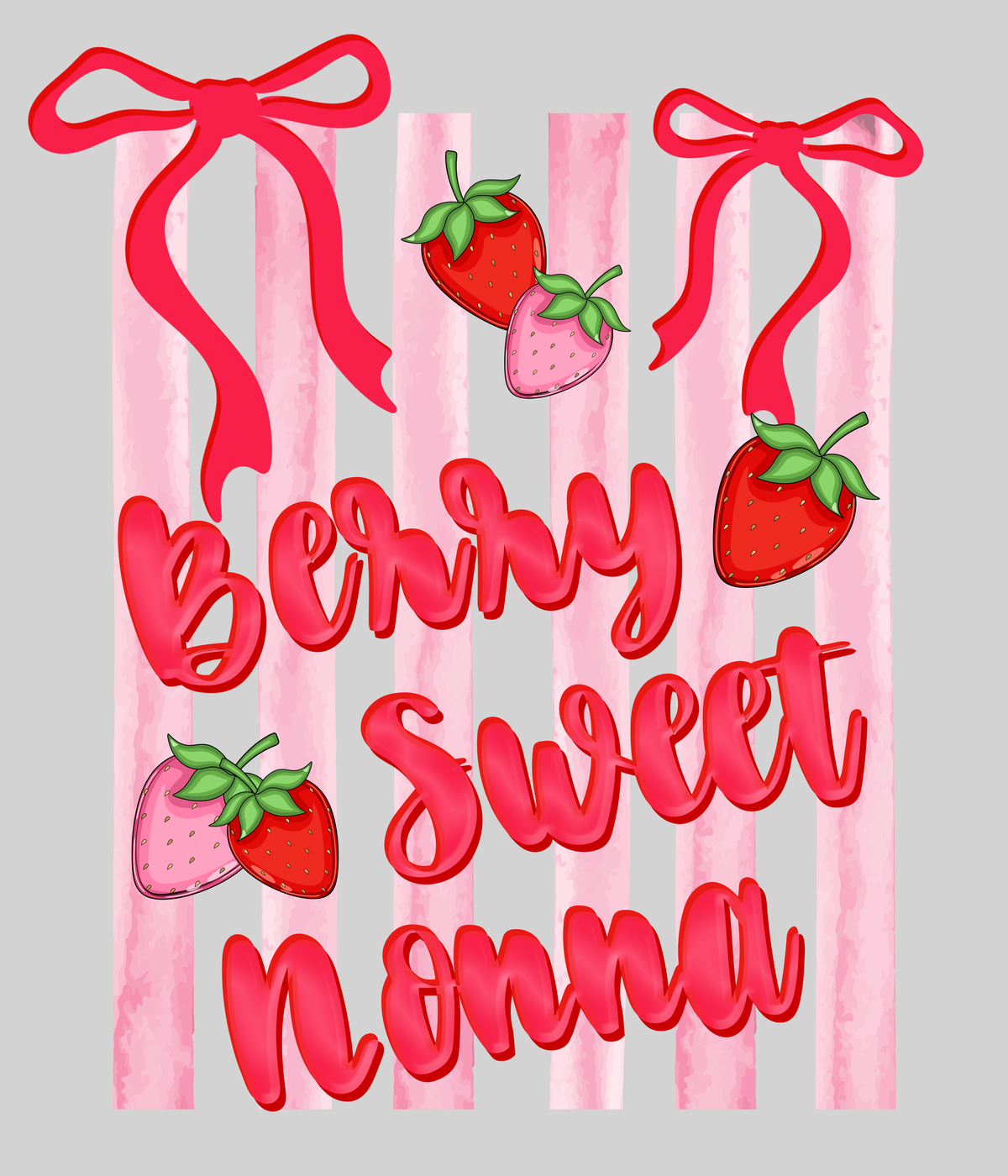 Berry Sweet Nonna — light grey display background