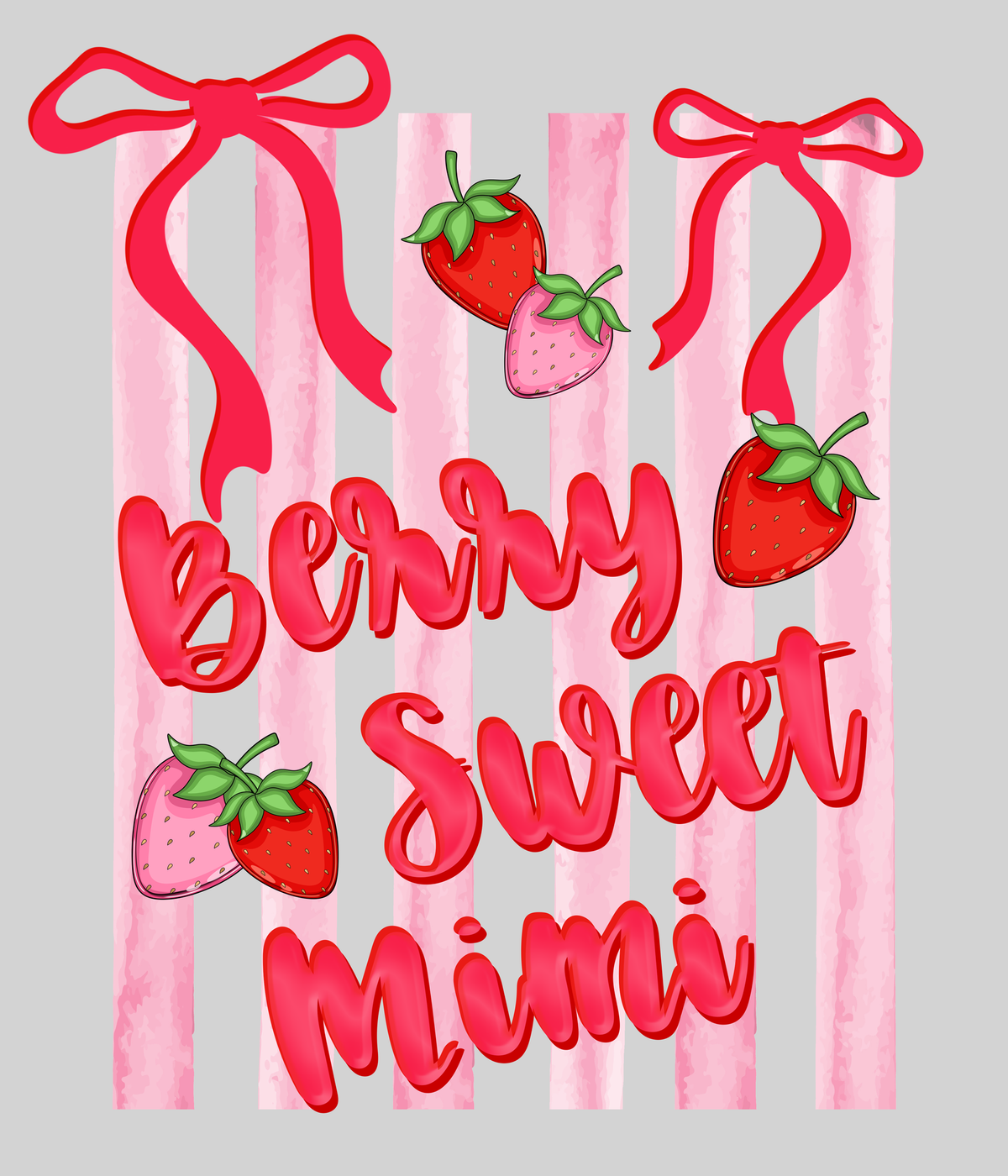 Berry Sweet Mimi — light grey display background