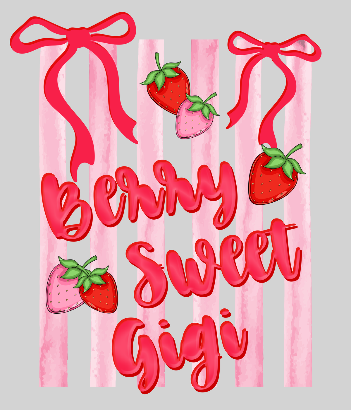 Berry Sweet Gigi — light grey display background