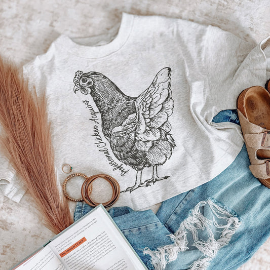 Professional Chicken Acquirer printed garment design mockup