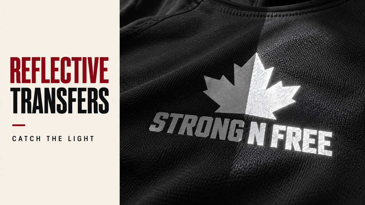 Strong N Free reflective transfers – original illustrative finish preview