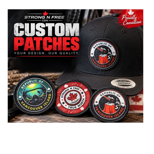 Custom Patches Proudly Canadian — user's selected product feature photo