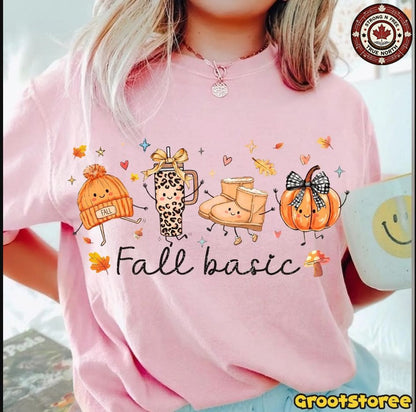 Fall Basic Doodle Friends ready-to-press DTF transfer photo 2