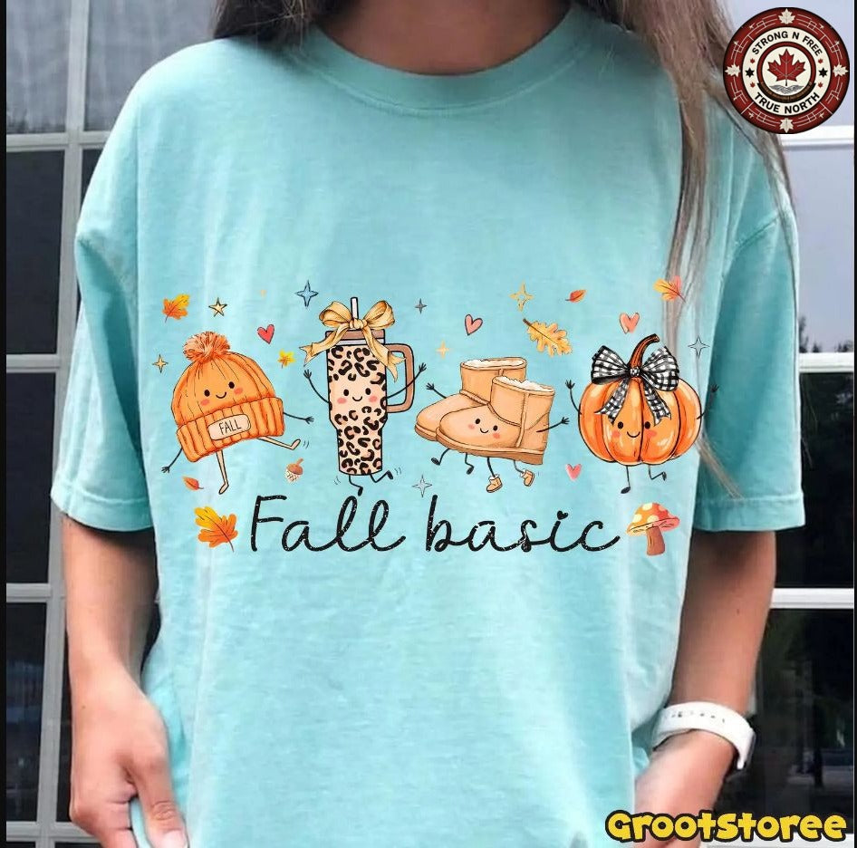 Fall Basic Doodle Friends ready-to-press DTF transfer photo 4
