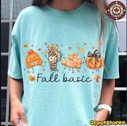 Fall Basic Doodle Friends ready-to-press DTF transfer photo 4
