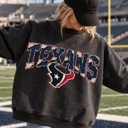 Design 11 – torn denim football DTF transfer mockup