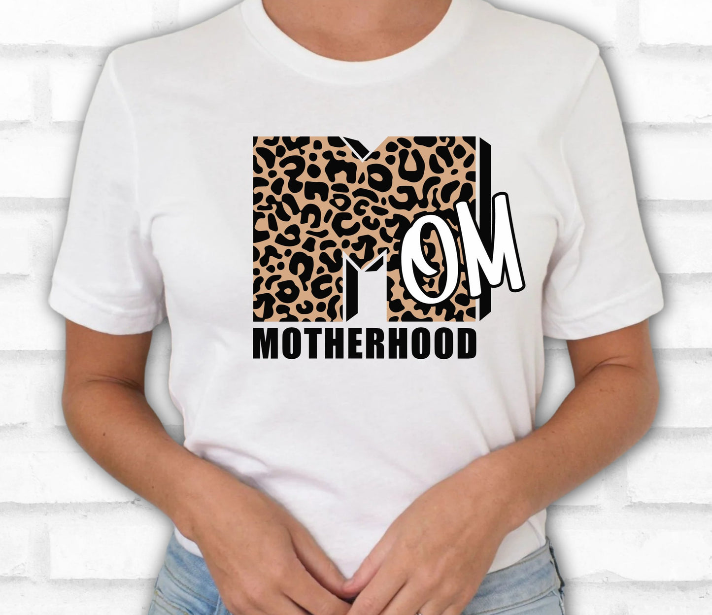 DTF Transfer Mom MTV Leopard