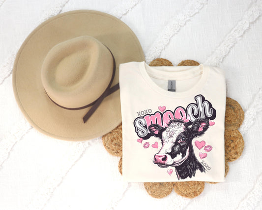 Pink Cow Design T-Shirt  Sweatshirt - Comfy  Cute