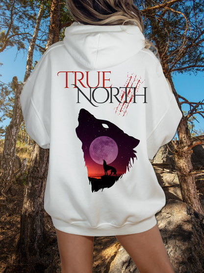 T-Shirt Or Sweatshirt  True North Wolf  Can Switch Names