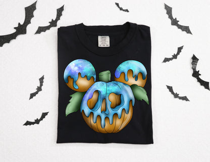 T-Shirt Or Sweatshirt Halloween Mouse Pumpkin Jumbo Print .