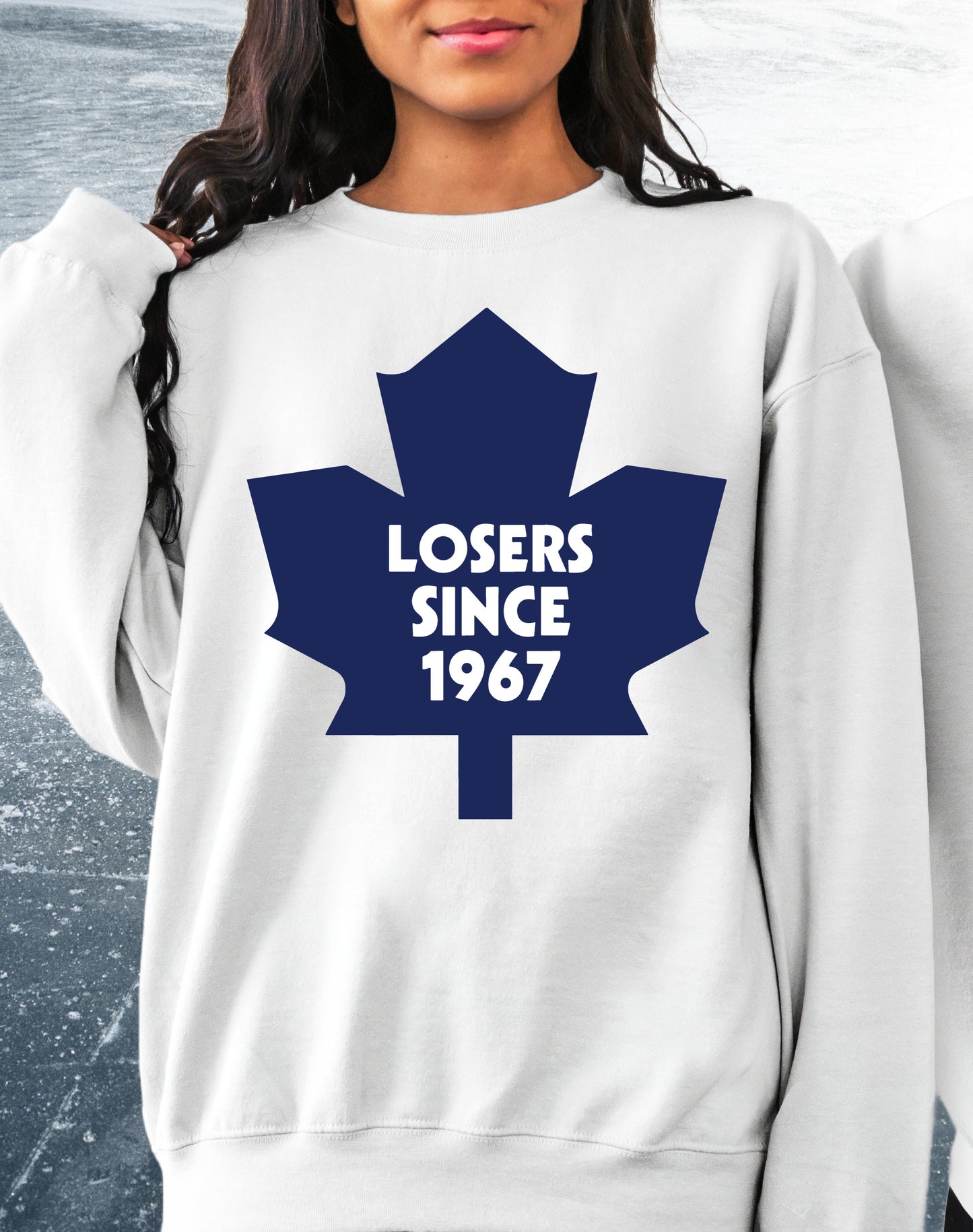 Vintage Maple Leafs Losers T-Shirt or Sweatshirt - Maple Leafs Fan Apparel .