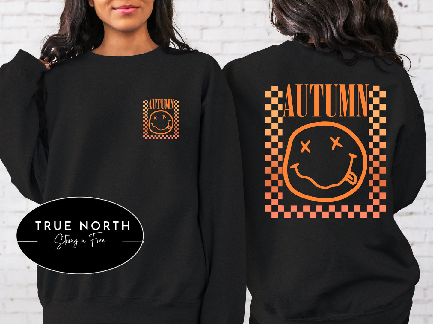 T-Shirt Or Sweatshirt  Fall Halloween Fall Autumn Jumbo Print .